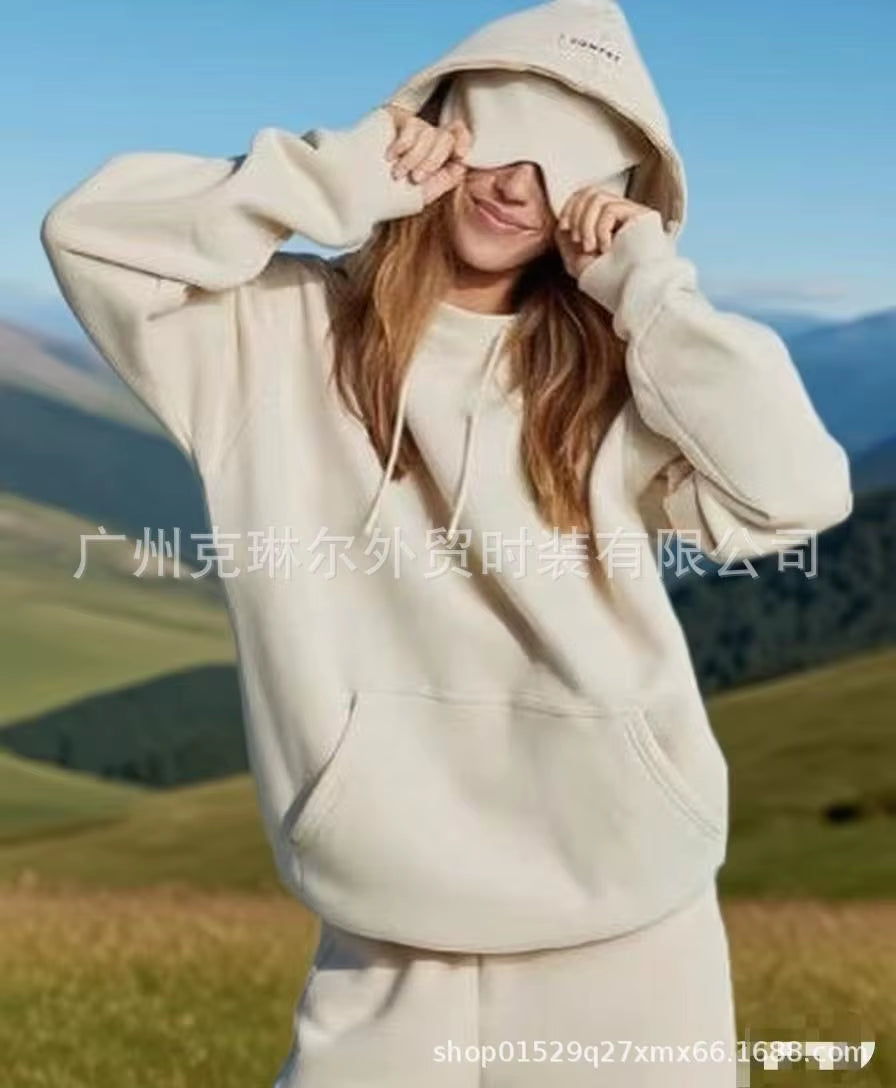 Elevate Your Autumn Style: Cozy Solid Color Hoodie with Built-In Eye Mask for Effortless Comfort and Chic Casual Looks