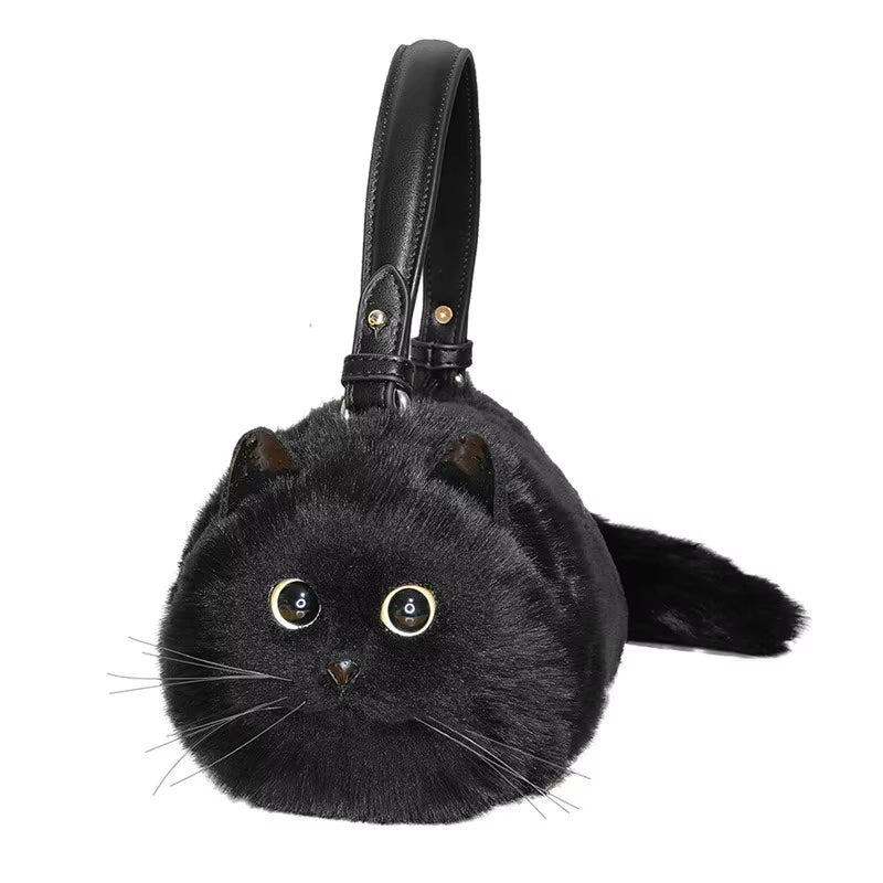 Chic and Adorable Luxury Women's Cat Tote Bag: The Perfect Shopper and Crossbody Clutch for Every Occasion