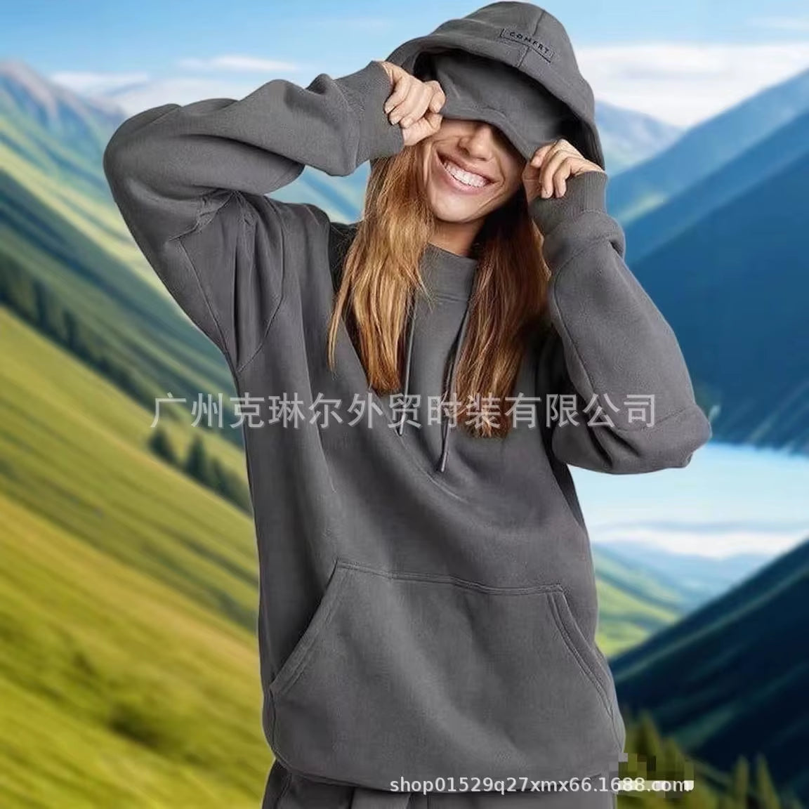 Elevate Your Autumn Style: Cozy Solid Color Hoodie with Built-In Eye Mask for Effortless Comfort and Chic Casual Looks